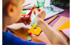 Tijeras Infantiles Redondeadas Fiskars Classic Para Zurdos 13 Cm