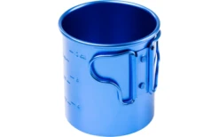 Taza De Aluminio Con Asas Plegables Y Escala De Medición GSI Bugaboo 415 Ml Verde -Mobiliario Para El Hogar 680403 4825673