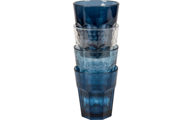 Bo-Camp Tink Glass Mix&Match 4pcs 200 Ml Azul 3 Bo-Camp Tink Glass Mix&Match 4pcs 200 Ml Azul