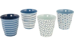 Bo-Camp Vajilla Mix&Match 16 Piezas Melamina Azul -Mobiliario Para El Hogar 691982 4704956