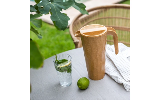 Koziol Club Jarra Super Jarra De Cristal Con Tapa 1,5 Litros Nature Desert Sand 4 Koziol Club Jarra Super Jarra De Cristal Con Tapa 1,5 Litros Nature Desert Sand - Imagen 2